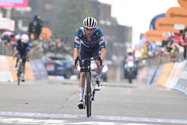31-05-2025 Giro D italia; Tappa 20 Verres - Sestriere; 2025, Soudal - Quick Step; Garofoli, Gianmarco; Sestriere; 