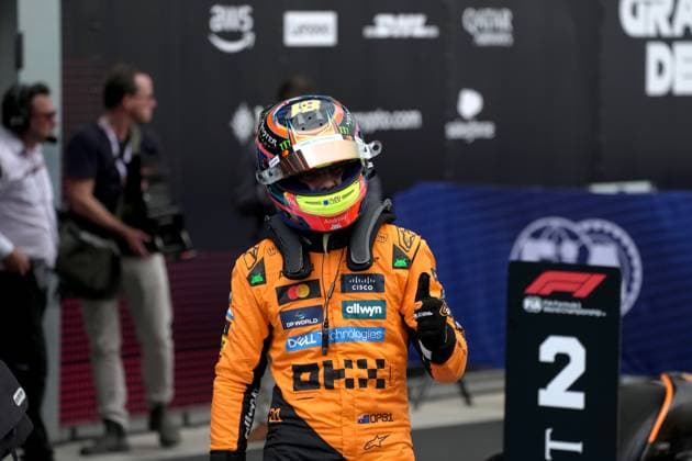 Formula 1 Aramco Grand Prix of Spain 2025 31 05 2025, Circuit de Catalunya, Barcelona, Formula 1 Aramco Grand Prix of Spain 2025 , in the picture pole position for Oscar Piastri AUS , McLaren F1 Team nordphotoxGmbHx xBratic nph00250