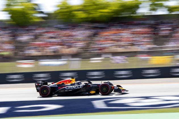 BARCELONA - Max Verstappen (Red Bull Racing) in action at the Circuit de Barcelona-Catalunya during qualifying for the Spanish Grand Prix. ANP SANDER KING xVIxANPxSportx xxANPxIVx 529068533 originalFilename: 529068533.jpg