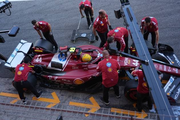 Formula 1 Aramco Grand Prix of Spain 2025 31 05 2025, Circuit de Catalunya, Barcelona, Formula 1 Aramco Grand Prix of Spain 2025 , pictured Lewis Hamilton GBR , Scuderia Ferrari HP nordphotoxGmbHx xBratic nph00250