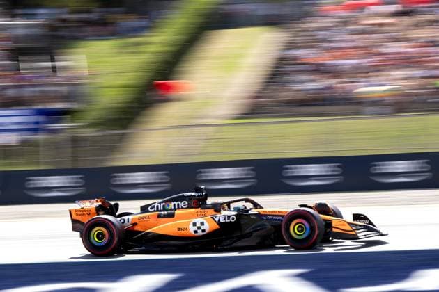 BARCELONA - Oscar Piastri (McLaren) in action at the Circuit de Barcelona-Catalunya during qualifying for the Spanish Grand Prix. ANP SANDER KING xVIxANPxSportx xxANPxIVx 529068634 originalFilename: 529068634.jpg