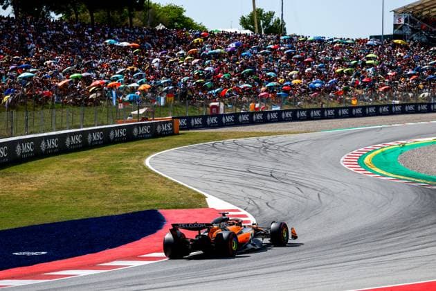 81 Oscar Piastri AUS, McLaren F1 Team , F1 Grand Prix of Spain at Circuit de Barcelona Catalunya on May 31, 2025 in Barcelona, Spain Photo by HOCH ZWEI Barcelona Spain
