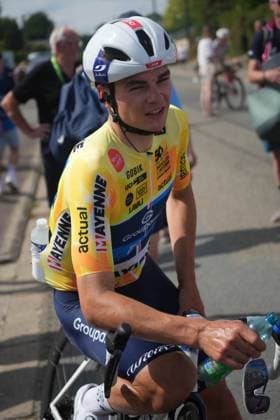 CYCLING - BOUCLES DE LA MAYENNE 2025 - STAGE 2 Thibaud Gruel during the Stage 2 of the Boucles de la Mayenne - CrÃ dit Mutuel, UCI ProSeries Cycling event, Sainte-Suzanne - Bais (210,2 Km) on 31 May 2025 in Bais, France - Photo Laurent Lairys PSNEWZ BaisFrance  Copyright: xLaurentxLairysx