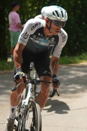 CYCLING - BOUCLES DE LA MAYENNE 2025 - STAGE 2 Guest during the Stage 2 of the Boucles de la Mayenne - CrÃ dit Mutuel, UCI ProSeries Cycling event, Sainte-Suzanne - Bais (210,2 Km) on 31 May 2025 in Bais, France - Photo Laurent Lairys PSNEWZ BaisFrance  Copyright: xLaurentxLairysx