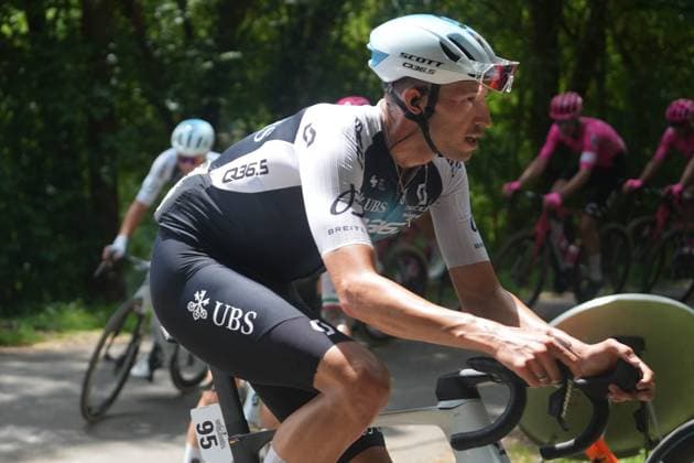 CYCLING - BOUCLES DE LA MAYENNE 2025 - STAGE 2 STEIMLE Jannik during the Stage 2 of the Boucles de la Mayenne - CrÃ dit Mutuel, UCI ProSeries Cycling event, Sainte-Suzanne - Bais (210,2 Km) on 31 May 2025 in Bais, France - Photo Laurent Lairys PSNEWZ BaisFrance  Copyright: xLaurentxLairysx