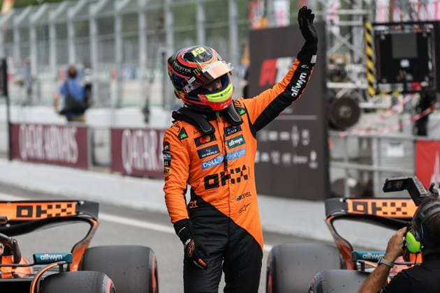 Foto IPP Enrico Schiavi Montmelò 31-05-2025 Formula 1 - F1 Gran Premio di Spagna 2025 Qualifiche nella foto: Oscar Piastri - McLaren Montmelò italy SPAGNA ITALY  Copyright: xR4924_italyphotopressx