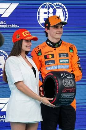 Marta Garcia and Oscar Piastri , Qualifying, F1 Grand Prix of Spain, on May 31, 2025 in Barcelona, Spain Photo by Diogo Cardoso DeFodi Images Marta Garcia and Oscar Piastri , Qualifying, F1 Grand Prix of Spain, Circuit de Barcelona Catalunya on May 31, 2025 in Barcelona, Spain Photo by Diogo Cardoso DeFodi Images