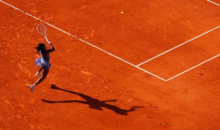 Sport Bilder des Tages Coco Gauff in third round action French Open Tennis, Day Seven, Tennis, Roland Garros, Paris, France - 31 May 2025 EDITORIAL USE ONLY No use with unauthorised audio, video, data, fixture lists, club league logos or live services. Online in-match use limited to 120 images, no video emulation. No use in betting, games or single club league player publications.  Copyright: xJavierxGarcia Shutterstockx 15330912bh
