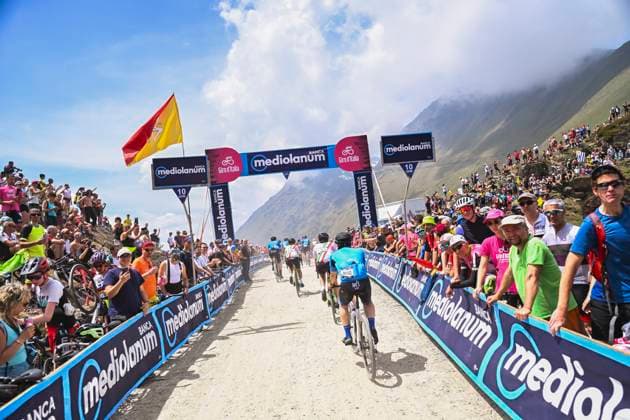 Giro-E 2025, Stage 17 VAL DI SUSA - SESTRIERE May 31th, 2025. - cycling . In the pic: race  Copyright: xMatteoxSecci LaPressex