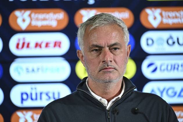Head coach Jose Mourinho of Fenerbahce ISTANBUL, TURKIYE - MAY 31: Head coach Jose Mourinho of Fenerbahce makes statements during the press conference, PK, Pressekonferenz following the Turkish Super Lig week 38 football match between Fenerbahce and TUMOSAN Konyaspor at Ulker Stadium in Istanbul, Turkiye on May 31, 2025. Oguz Yeter Anadolu Istanbul Turkey. Editorial use only. Please get in touch for any other usage.  Copyright: x2025xAnadoluxOguzxYeterx