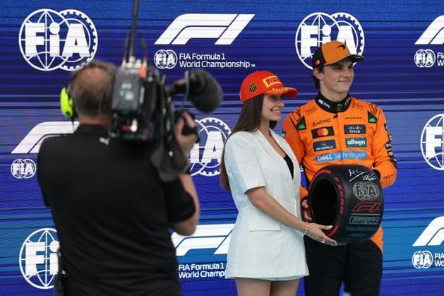Marta Garcia and Oscar Piastri , Qualifying, F1 Grand Prix of Spain, on May 31, 2025 in Barcelona, Spain Photo by Diogo Cardoso DeFodi Images Marta Garcia and Oscar Piastri , Qualifying, F1 Grand Prix of Spain, Circuit de Barcelona Catalunya on May 31, 2025 in Barcelona, Spain Photo by Diogo Cardoso DeFodi Images