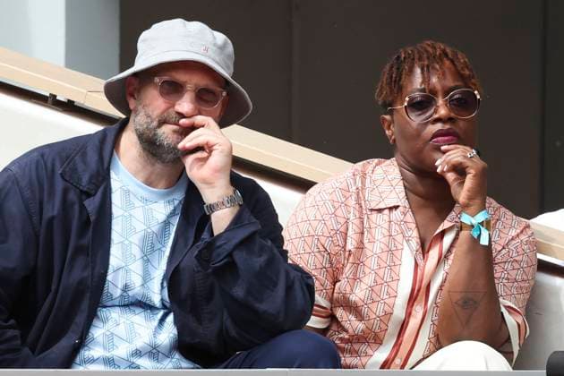 TENNIS : Roland Garros 2025 - Internationaux de France - 31 05 2025 Claudia Tagbo et son epoux Stronger ParisFrance  Copyright: xMichtofx