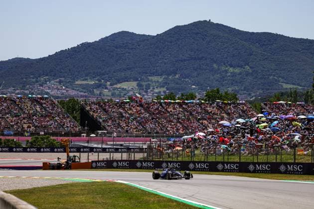 55 Carlos Sainz ESP, Atlassian Williams Racing , F1 Grand Prix of Spain at Circuit de Barcelona Catalunya on May 31, 2025 in Barcelona, Spain Photo by HOCH ZWEI Barcelona Spain