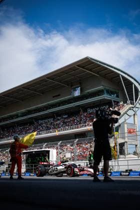 87 Oliver Bearman GBR, MoneyGram Haas F1 Team , F1 Grand Prix of Spain at Circuit de Barcelona Catalunya on May 31, 2025 in Barcelona, Spain Photo by HOCH ZWEI Barcelona Spain