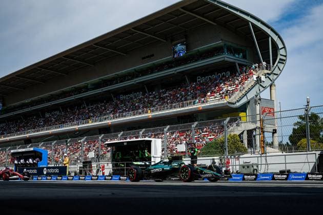 14 Fernando Alonso ESP, Aston Martin Aramco F1 Team , F1 Grand Prix of Spain at Circuit de Barcelona Catalunya on May 31, 2025 in Barcelona, Spain Photo by HOCH ZWEI Barcelona Spain