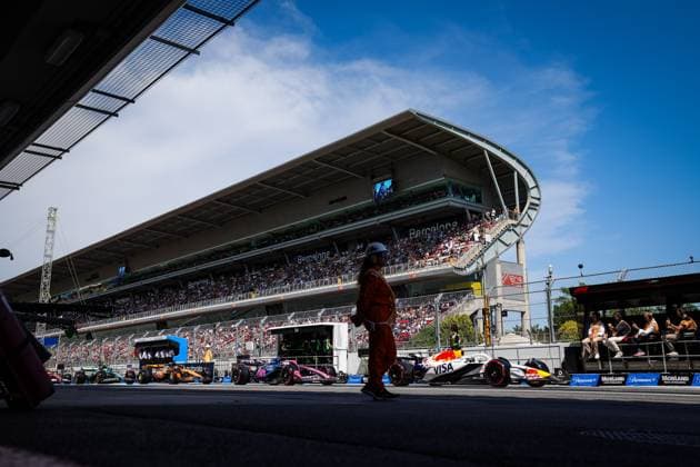 6 Isack Hadjar FRA, Visa Cash App Racing Bulls F1 Team , F1 Grand Prix of Spain at Circuit de Barcelona Catalunya on May 31, 2025 in Barcelona, Spain Photo by HOCH ZWEI Barcelona Spain