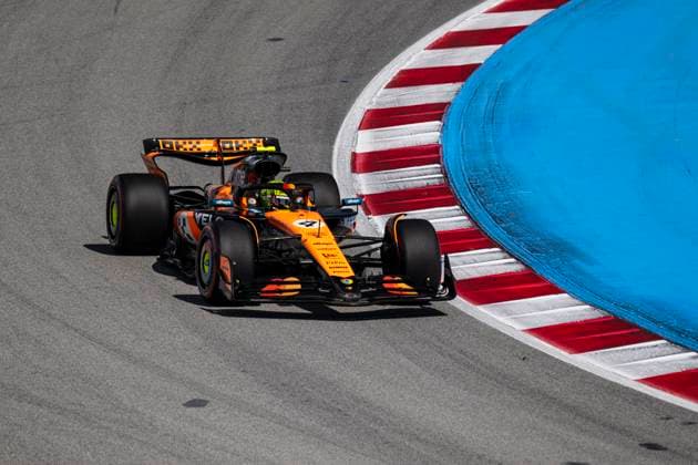4 Lando Norris GBR, McLaren F1 Team , F1 Grand Prix of Spain at Circuit de Barcelona Catalunya on May 31, 2025 in Barcelona, Spain Photo by HOCH ZWEI Barcelona Spain