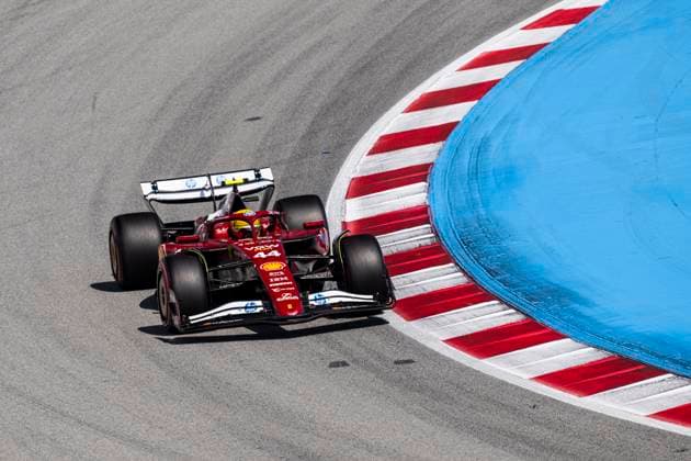 44 Lewis Hamilton GBR, Scuderia Ferrari HP , F1 Grand Prix of Spain at Circuit de Barcelona Catalunya on May 31, 2025 in Barcelona, Spain Photo by HOCH ZWEI Barcelona Spain