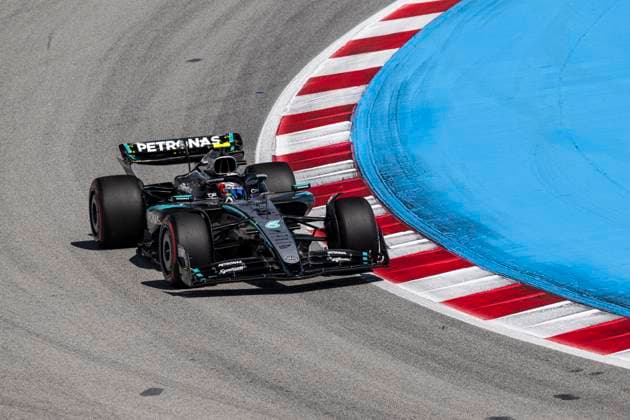 12 Andrea Kimi Antonelli ITA, Mercedes AMG Petronas F1 Team , F1 Grand Prix of Spain at Circuit de Barcelona Catalunya on May 31, 2025 in Barcelona, Spain Photo by HOCH ZWEI Barcelona Spain