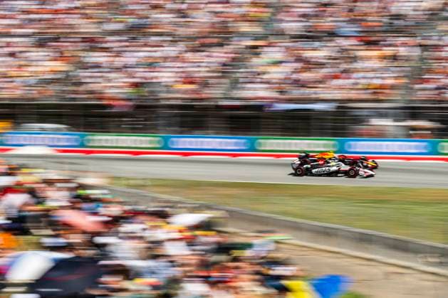 87 Oliver Bearman GBR, MoneyGram Haas F1 Team , 22 Yuki Tsunoda JPN, Oracle Red Bull Racing , F1 Grand Prix of Spain at Circuit de Barcelona Catalunya on May 31, 2025 in Barcelona, Spain Photo by HOCH ZWEI Barcelona Spain