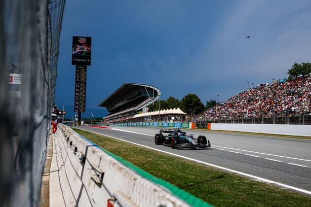 12 Andrea Kimi Antonelli ITA, Mercedes AMG Petronas F1 Team , F1 Grand Prix of Spain at Circuit de Barcelona Catalunya on May 31, 2025 in Barcelona, Spain Photo by HOCH ZWEI Barcelona Spain