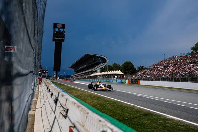 6 Isack Hadjar FRA, Visa Cash App Racing Bulls F1 Team , F1 Grand Prix of Spain at Circuit de Barcelona Catalunya on May 31, 2025 in Barcelona, Spain Photo by HOCH ZWEI Barcelona Spain