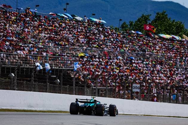 14 Fernando Alonso ESP, Aston Martin Aramco F1 Team , F1 Grand Prix of Spain at Circuit de Barcelona Catalunya on May 31, 2025 in Barcelona, Spain Photo by HOCH ZWEI Barcelona Spain
