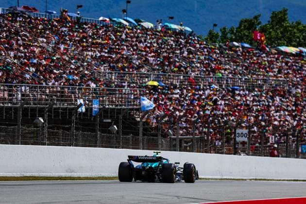 14 Fernando Alonso ESP, Aston Martin Aramco F1 Team , F1 Grand Prix of Spain at Circuit de Barcelona Catalunya on May 31, 2025 in Barcelona, Spain Photo by HOCH ZWEI Barcelona Spain