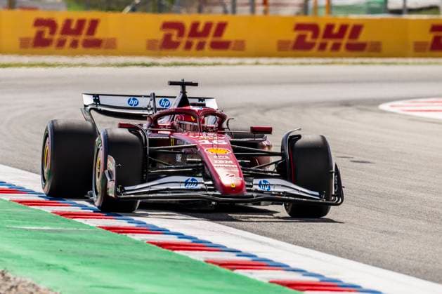 16 Charles Leclerc MCO, Scuderia Ferrari HP , F1 Grand Prix of Spain at Circuit de Barcelona Catalunya on May 31, 2025 in Barcelona, Spain Photo by HOCH ZWEI Barcelona Spain