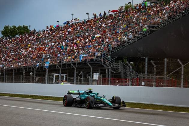 14 Fernando Alonso ESP, Aston Martin Aramco F1 Team , F1 Grand Prix of Spain at Circuit de Barcelona Catalunya on May 31, 2025 in Barcelona, Spain Photo by HOCH ZWEI Barcelona Spain