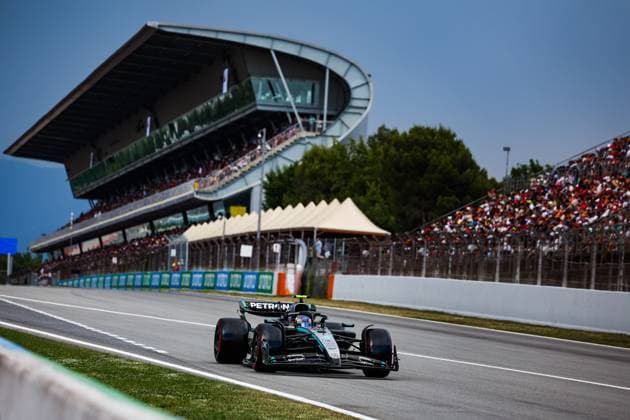 12 Andrea Kimi Antonelli ITA, Mercedes AMG Petronas F1 Team , F1 Grand Prix of Spain at Circuit de Barcelona Catalunya on May 31, 2025 in Barcelona, Spain Photo by HOCH ZWEI Barcelona Spain