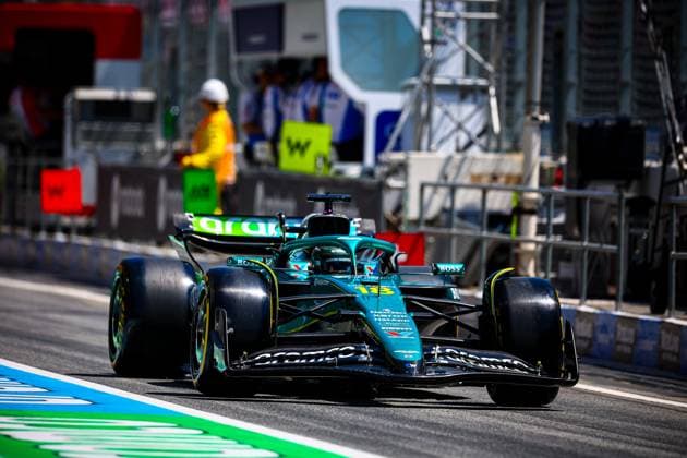 18 Lance Stroll, (CND) Aramco Aston Martin Mercedes AMR25, during the Spanish GP, Barcelona 29 May-1 June 2025, Montemelo Formula 1 World Championship, WM, Weltmeisterschaft 2025.  Copyright: xFedericoxBasile IPAxSportx xipa-agency.netx xx IPA_58460954 IPA_Agency_IPA58460954