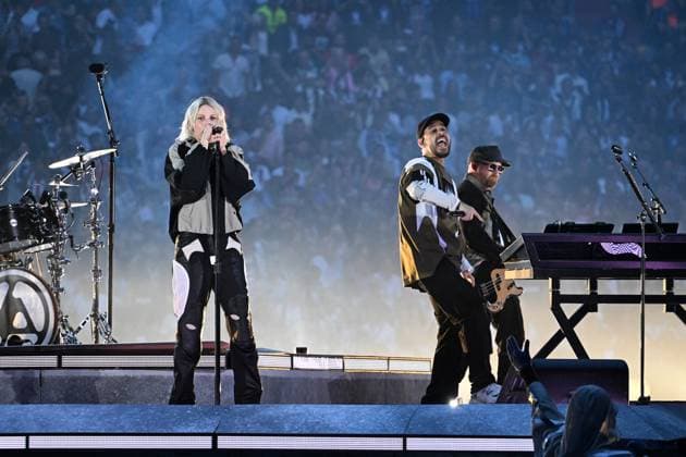 Football, CL final in Munich, Paris St. Germain - Inter Milan, Linkin Park opening show