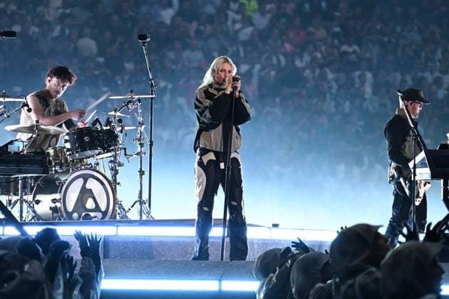 31 05 2025, xsltx, Football UEFA Champions League Final 2025, Paris St Germain Inter Milan v l Linkin Park with Emily Armstrong as front woman DFL DFB REGULATIONS PROHIBIT ANY USE OF PHOTOGRAPHS as IMAGE SEQUENCES and or QUASI VIDEO Muenchen