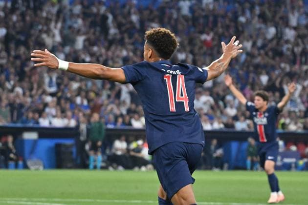 Foto IPP Roberto Ramaccia Monaco di Baviera 31 05 2025 Calcio Champions League 2024 2025 - Finale - Inter-Paris Saint Germain PSG nella foto Desire Doue Italy Photo Press - World Copyright Monaco italy Germania ITALY  Copyright: xR4924_italyphotopressx