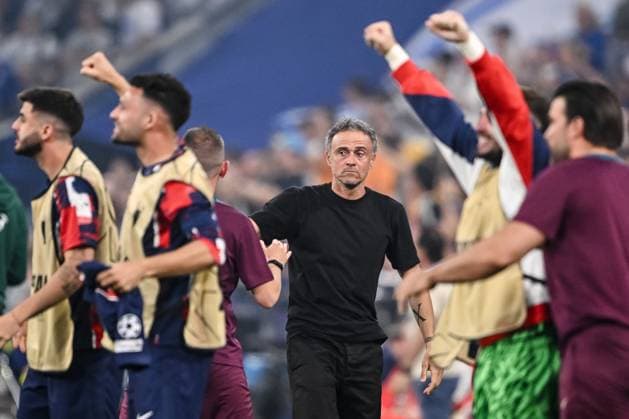Coach Luis Enrique Paris Saint Germain Looks on during the UEFA Champions League Final 2025 between Paris Saint Germain and FC Internazionale Milano at Munich Football Arena on May 31, 2025 in Munich, Germany Photo by Harry Langer DeFodi Images