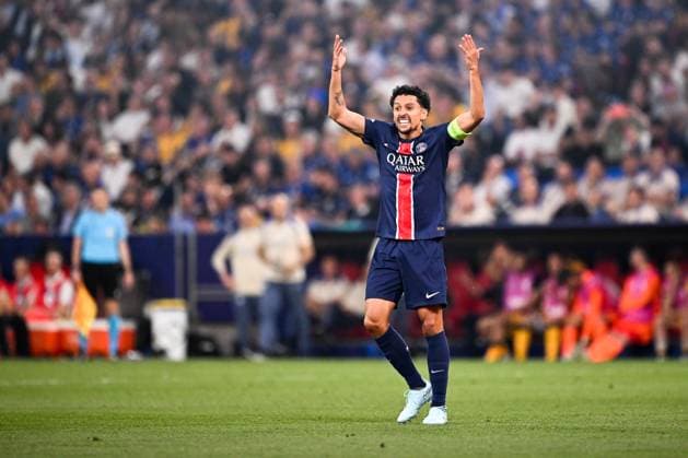 Paris Saint-Germain v Inter Milan - UEFA Champions League 2024 2025, Final 05 MARQUINHOS (psg) during the UEFA Champions League 2024 2025, final match between Paris and Inter at Allianz Arena on May 31, 2025 in Munich, Germany. Munich Allemagne  Copyright: xFEPx 776328581
