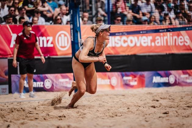 Beach Volleyball Men Allianz German Beach Tour 2025 Tourstop Hamburg 31 05 2025 Melanie Paul Hamburg Active City Arena Heiligengeistf Hamburg Germany