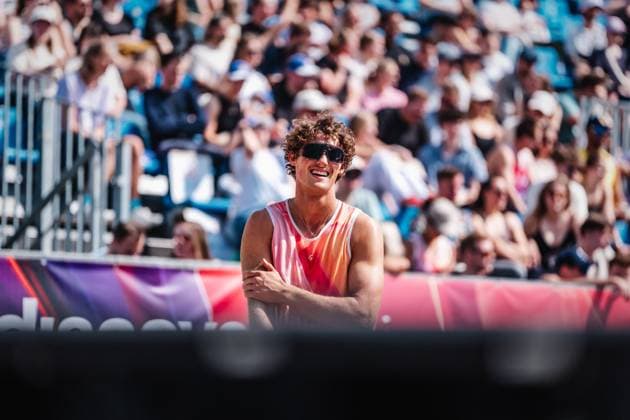 Beach Volleyball Men Allianz German Beach Tour 2025 Tourstop Hamburg 31 05 2025 Hennes Nissen Hamburg Active City Arena Heiligengeistf Hamburg Germany