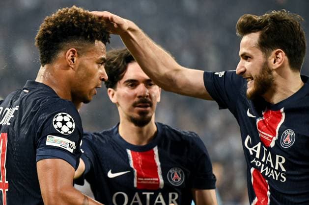 Db Monaco di Baviera 31 05 2025 - finale Champions League Paris Saint Germain-Inter foto Daniele Buffa Image nella foto: esultanza gol Desire Doue 