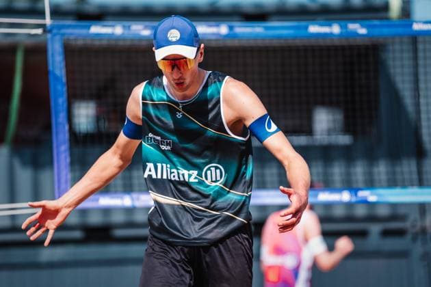 Beach Volleyball Men Allianz German Beach Tour 2025 Tourstop Hamburg 31 05 2025 Momme Lorenz Hamburg Active City Arena Heiligengeistf Hamburg Germany
