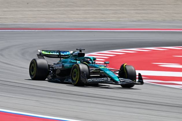 Formula 1 GP Barcelona Saturday, 31 05 2025 Lance Stroll 18, Aston Martin Aramco F1 Team Formula 1 GP Barcelona Saturday, 31 05 2025 Copyright: xBEAUTIFULxSPORTS Erlhofx