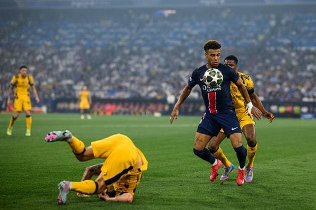 MUNICH, GERMANY - 31 MAY, 2025: - The final UEFA Champions League match Paris Saint-Germain, PSG vs FC Internazionale Milano, Inter at Allianz Arena.  Copyright: xVitaliixKliuievx