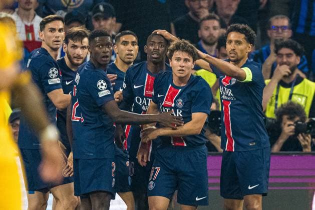MUNICH, POLAND - 31 MAY, 2025: - The final UEFA Champions League match Paris Saint-Germain, PSG vs FC Internazionale Milano, Inter at Allianz Arena.  Copyright: xVitaliixKliuievx