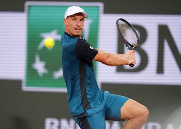 TENNIS - French Open 2025 PARIS,FRANCE,31.MAY.25 - TENNIS - ATP, Tennis Herren World Tour, French Open, Roland Garros, Grand Slam. Image shows Filip Misolic (AUT).  GEPAxpictures xMichaelxRiedler