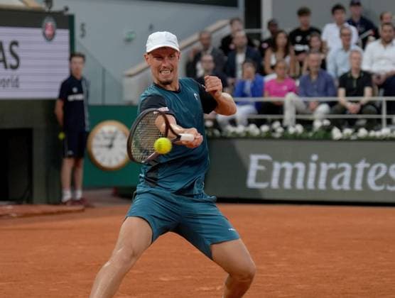 TENNIS - French Open 2025 PARIS,FRANCE,31.MAY.25 - TENNIS - ATP, Tennis Herren World Tour, French Open, Roland Garros, Grand Slam. Image shows Filip Misolic (AUT).  GEPAxpictures xMichaelxRiedler