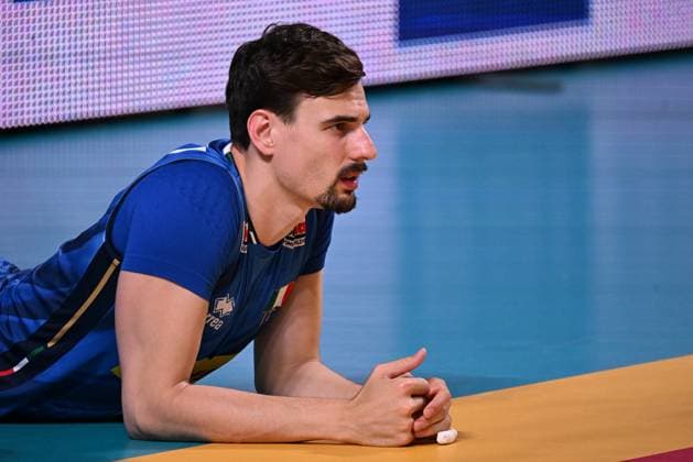 Simone Giannelli ( Italy ) during the match Italia vs Iran at Kioene Arena Padova - 31may2025 ( ITALVOLLEY BPER TEST MATCH MEMORIAL PASINATO )  Copyright: xDuilioxDellaxLibera IPAxSportx xipa-agency.netx xx IPA_58462304 IPA_Agency_IPA58462304
