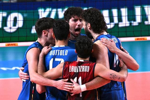 Plauers of Italy during the match Italia vs Iran at Kioene Arena Padova - 31may2025 ( ITALVOLLEY BPER TEST MATCH MEMORIAL PASINATO )  Copyright: xDuilioxDellaxLibera IPAxSportx xipa-agency.netx xx IPA_58462337 IPA_Agency_IPA58462337