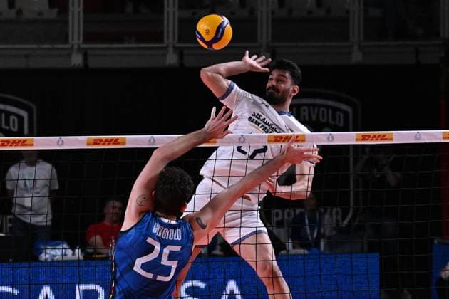 Valizadeh Mohamm ( Iran ) during the match Italia vs Iran at Kioene Arena Padova - 31may2025 ( ITALVOLLEY BPER TEST MATCH MEMORIAL PASINATO )  Copyright: xDuilioxDellaxLibera IPAxSportx xipa-agency.netx xx IPA_58462352 IPA_Agency_IPA58462352