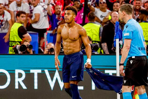 DÃ sirÃ DouÃ of Paris Saint-Germain celebrates after scoring his teams third goal Paris Saint-Germain v FC Internazionale Milano, UEFA Champions League Final 2025, Paris Saint-Germain and FC Internazionale Milano, Munich Football Arena, May 31, 2025, Munich, Germany.